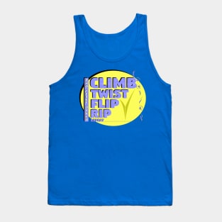 Pro Cliff Diver - Climb Twist Flip Rip Repeat Tank Top